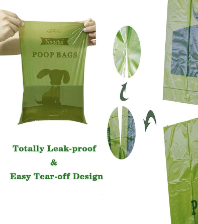 Dog and Cat Poop Bags | 450 Count Leak-Proof Waste Bags