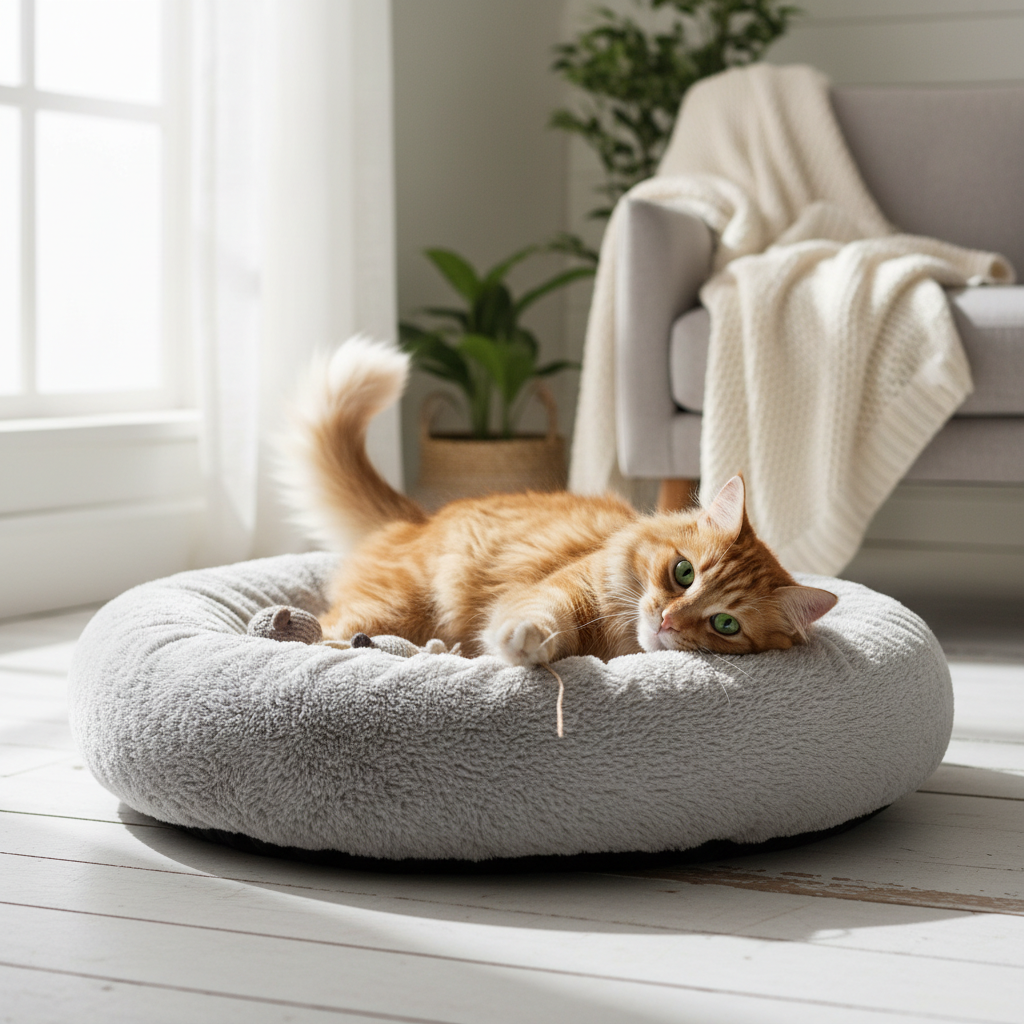 Deep Sleep Cat Bed | Cozy Hideaway House